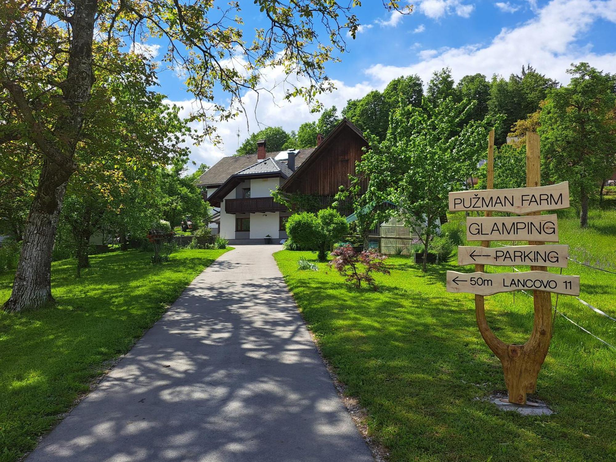 Puzman Farm Glamping Villa Radovljica Ngoại thất bức ảnh